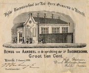 38079 Afbeelding van de Vijfde Diaconieschool aan de Anthoniedijk te Utrecht.